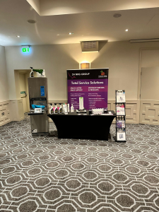 24 NRG Group product and service stand at the care shop conference.
