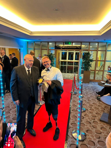 Craig johson and Aron Phipps attending the care shop conference