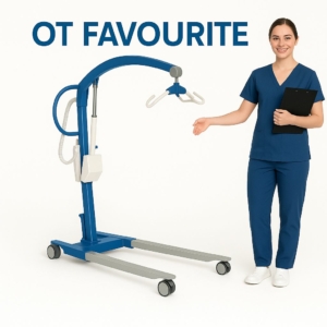 occupational therapy equipment recommendation for mobile hoists. The molift Smart 150 Hoist.