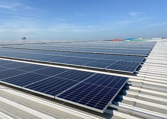 Solar Panel system installed on a commercial building by BGP Electrical.